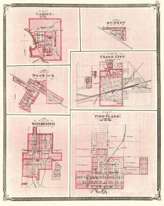 Picture of PORTLAND INDIANA - BASKIN 1876