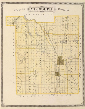 Picture of ST JOSEPH INDIANA - ANDREAS 1876