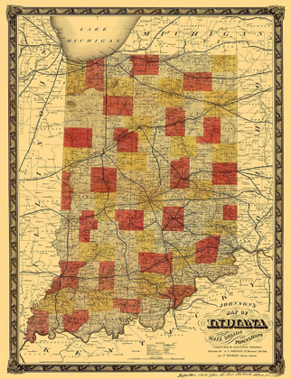 Picture of INDIANA - JOHNSON 1858