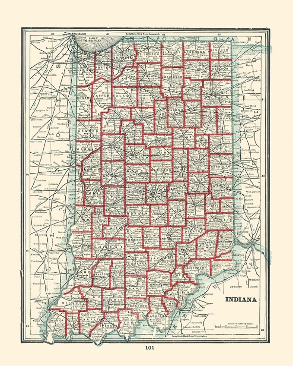 Picture of INDIANA - RATHBUN 1893