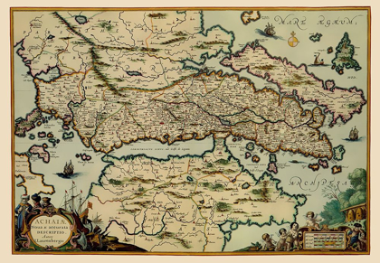 Picture of ACHAEA REGION GREECE - LAUREMBERG 1654
