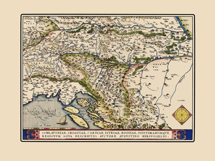 Picture of ADRIATIC EASTERN REGION - ORTELIUS 1570