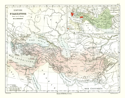 Picture of ALEXANDERS EMPIRE - CORTAMBERT 1880