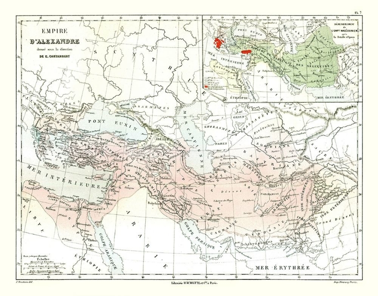 Picture of ALEXANDERS EMPIRE - CORTAMBERT 1880