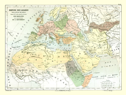 Picture of ARABIAN EMPIRE - CORTAMBERT 1880