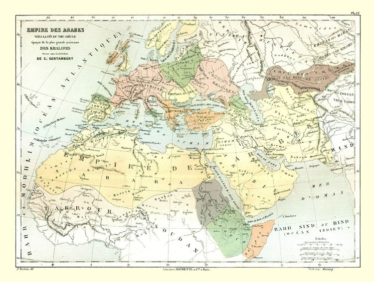 Picture of ARABIAN EMPIRE - CORTAMBERT 1880