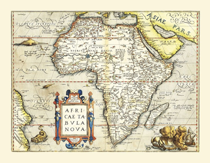 Picture of AFRICA - ORTELIUS 1570
