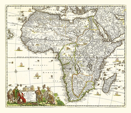 Picture of AFRICA - DE WIT 1688