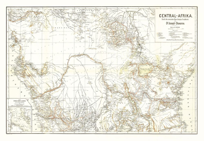 Picture of CENTRAL AFRICA - HART 1885