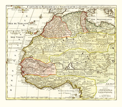 Picture of NORTHWESTERN AFRICA - EVERETT 1742