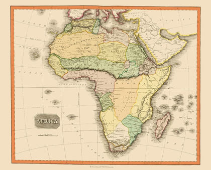 Picture of AFRICA - THOMSON 1821