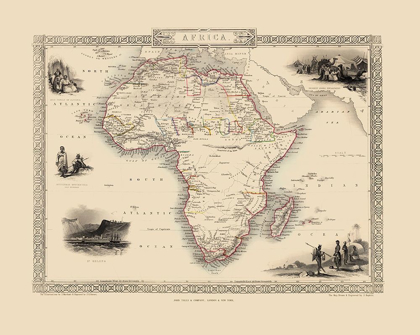 Picture of AFRICA - TALLIS 1851