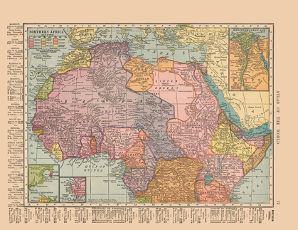 Picture of NORTHERN AFRICA - HAMMOND 1910