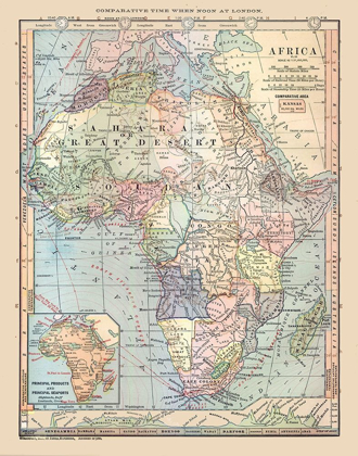 Picture of AFRICA - MONTEITH 1882