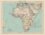 Picture of POLITICAL AFRICA - SCHRADER 1908