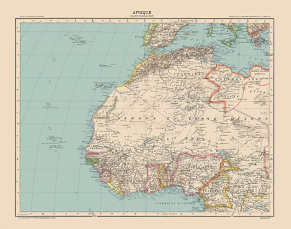 Picture of NORTH WEST AFRICA - SCHRADER 1908