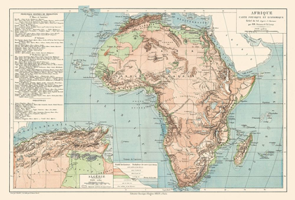 Picture of PHYSICAL AFRICA - DRIOUX 1882