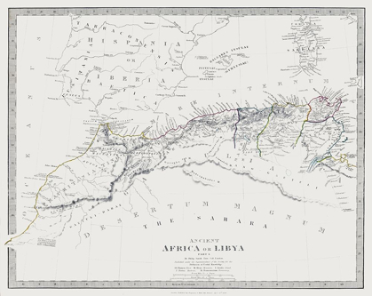 Picture of ANCIENT NORTHERN AFRICA - HALL 1830