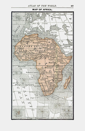 Picture of AFRICA - ALDEN 1886