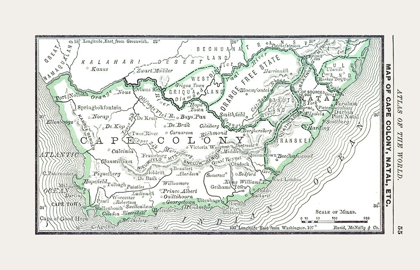 Picture of NORTH AFRICA - ALDEN 1886