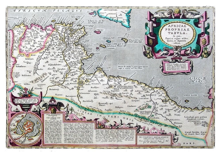 Picture of ANCIENT AFRICA - ORTELIUS 1570