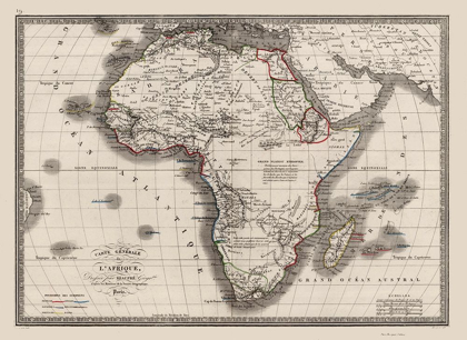 Picture of AFRICA - MONIN 1839