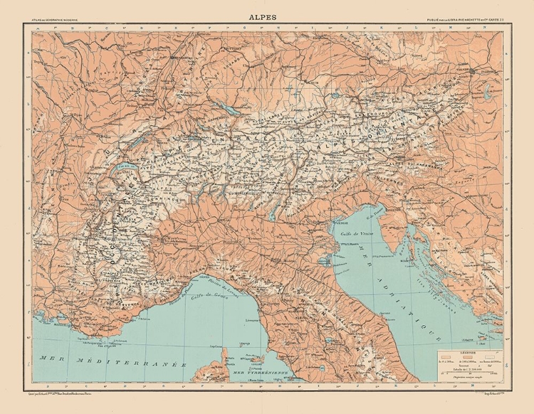 Picture of ALPS EUROPE - SCHRADER 1908