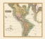 Picture of NORTH SOUTH AMERICA - THOMSON 1814