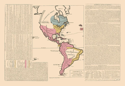 Picture of AMERICA - LE SAGE 1801