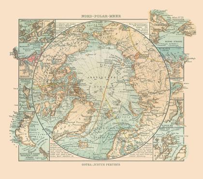 Picture of ARCTIC OCEAN - PERTHES 1914