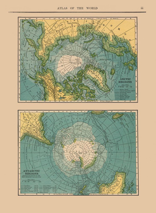 Picture of ARCTIC ANTARCTIC REGIONS - HAMMOND 1910