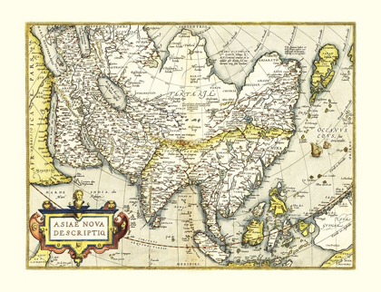 Picture of ASIA - ORTELIUS 1570