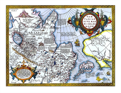 Picture of EAST ASIA JAPAN ALASKA - ORTELIUS 1603