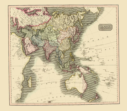 Picture of ASIA AUSTRALIA - THOMSON 1814