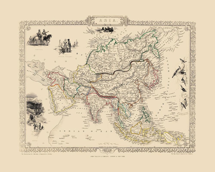 Picture of ASIA - TALLIS 1851
