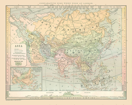 Picture of ASIA ELEVATION - MONTEITH 1882