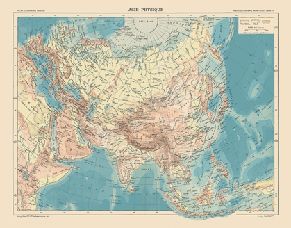 Picture of PHYSICAL OF ASIA - SCHRADER 1908