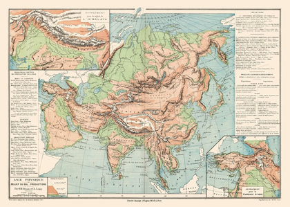 Picture of ASIA PHYSICAL TERRAIN FLOOR - DRIOUX 1882