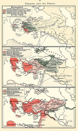 Picture of ASIA MINOR ROMAN EMPIRE - VELHAGEN 1897