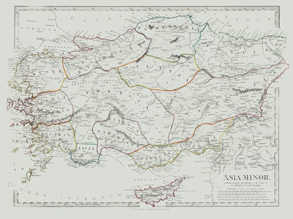 Picture of ASIA MINOR - BALDWIN 1830