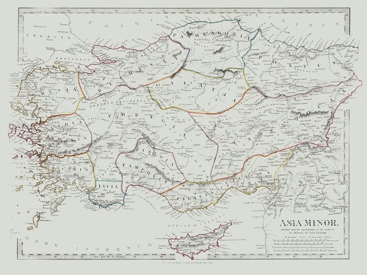 Picture of ASIA MINOR - BALDWIN 1830