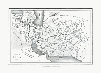 Picture of CENTRAL ASIA - OXFORD 1828