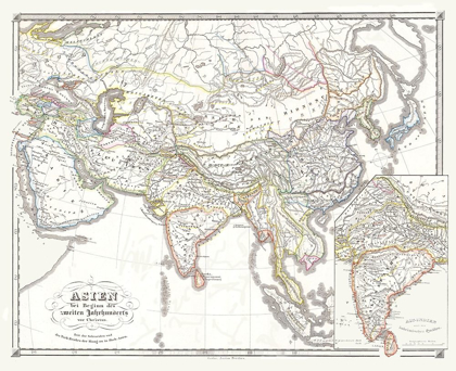 Picture of ASIA 200 BC - SPRUNER 1855