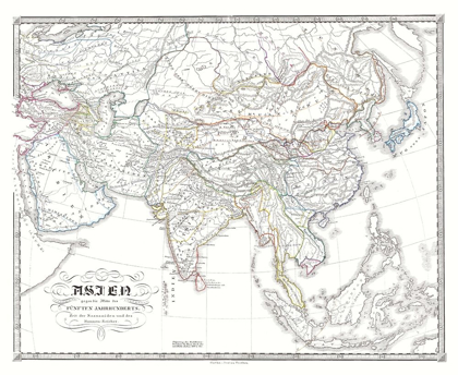 Picture of ASIA SASSANID EMPIRE HUNS - SPRUNER 1855