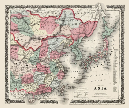 Picture of ASIA - COLTON 1858