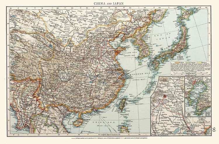 Picture of CHINA JAPAN - ANDREE 1895