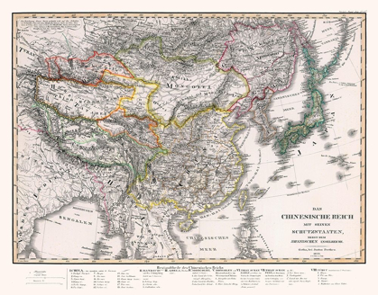 Picture of CHINA JAPAN - PERTHES 1833