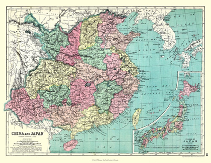 Picture of CHINA JAPAN - WILLIAMS 1860