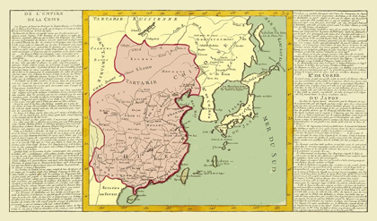 Picture of ASIA JAPAN CHINESE EMPIRE KOREA - CLOUET 1787