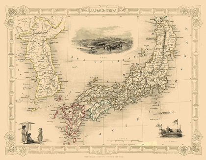 Picture of JAPAN KOREA - TALLIS 1851
